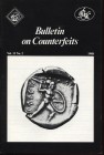 A.A.V.V. - Bulletin on Counterfeits. Vol. 13 – . London, 1988. Pp. 25 - 51, tavv. e ill. nel testo. ril. ed. buono stato, importante.