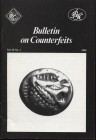 A.A.V.V. - Bulletin on Counterfeits. Vol. 20 – . London 1995. Pp. 31, tavv. e ill. nel testo. ril. ed. importante