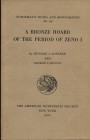 ADELSON H. L. – KUSTAS G. L. - A bronze hoard of the periodo f Zeno I. N.N.A.M. 148. New York, 1962. Pp. 89, tavv. 2. Ril. ed. buono stato.