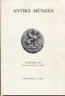 HESS A. – Luzern, 29 – Juin, 1978. Antike munzen, griechen, romer, byzantiner, literatur. Pp. 60, nn. 514, tavv. 20. Ril. ed. lista prezzi Val. buono ...