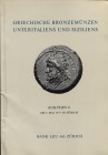 LEU BANK AG. – Zurich, 8 – Mai, 1973. Sammlung Tom Virzi. Griechische bronzemunzen unteritalien und Siziliens. Pp. 31, nn. 300, tavv. 15 + 1 a colori....