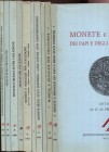 MONTENAPOLEONE S.R.L. – Milano, 1982 – 1990. N. 10 volumi, serie completa, con liste di Val. Ril. editoriale, buono stato, importanti vendite.
