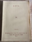 Numismatica Ars Classica (NAC) Asta 36. Importante collezione di Monete di Veneziane. Milano, 17 Febbraio 2007. Brossura editoriale, pp 188, lotti 864...