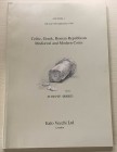Vecchi Italo. Nummorum Auctiones 2. Celtic, Greek, Roman Republican, Mediaeval and Modern Coins. London 12-13 September 1996. Brossura ed. pp. 50, lot...