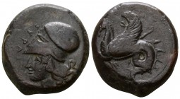 Sicily. Syracuse. Dionysios I. 405-367 BC. Litra Æ
