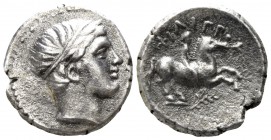 Kings of Macedon. Amphipolis. Philip II. 359-336 BC. Tetrobol AR