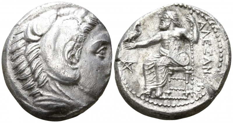 Kings of Macedon. Amphipolis. Alexander III "the Great" 336-323 BC.
Tetradrachm...