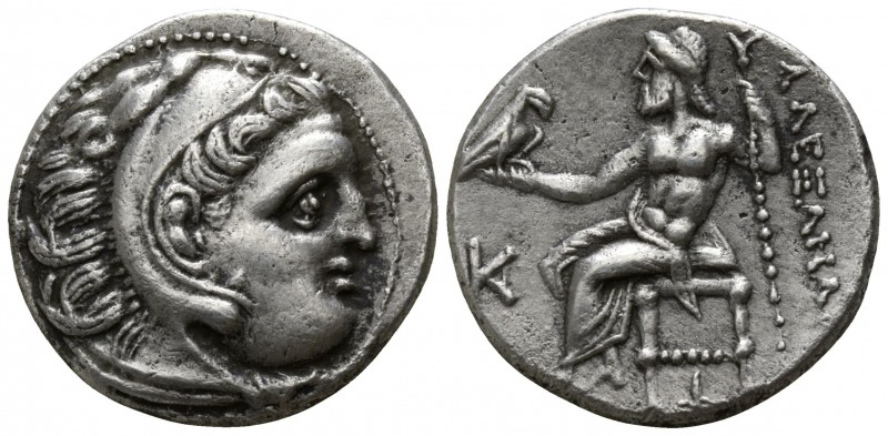 Kings of Macedon. Kolophon. Antigonos I Monophthalmos 320-301 BC. In the name an...