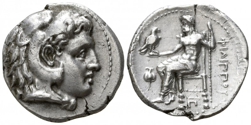 Kings of Macedon. Side. Philip III Arrhidaeus 323-317 BC.
Drachm AR

16mm., 4...