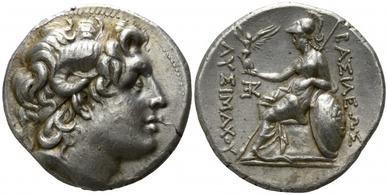Kings of Thrace. Kyzikos. Lysimachos 305-281 BC.
Tetradrachm AR

27mm., 17,21...