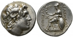 Kings of Thrace. Kyzikos. Lysimachos 305-281 BC. Tetradrachm AR