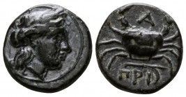 Mysia. Priapos circa 300-200 BC. Bronze Æ