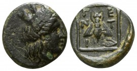 Troas. Gentinos  circa 300-0 BC. Bronze Æ