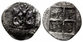 Troas. Kebren  circa 420-412 BC. Obol AR