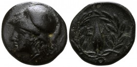 Aeolis. Elaia  400 BC. Bronze Æ