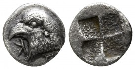 Aeolis. Kyme  circa 460-400 BC. Hemiobol AR