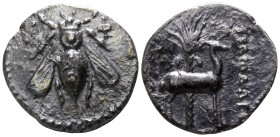 Ionia. Ephesos. Uncertain magistrate circa 202-150 BC. Drachm AR