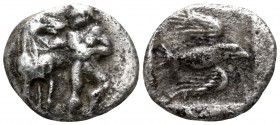 Ionia. Magnesia ad Maeander  . Possibly Themistokles circa 465-459 BC. Tetrobol AR