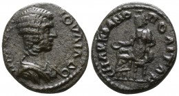 Moesia Inferior. Marcianopolis. Julia Domna AD 193-211. Assarion AE
