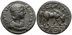 Troas. Alexandreia. Julia Mamaea 225-235 AD, (Severus Alexander, for Julia Mamaea). . Bronze Æ