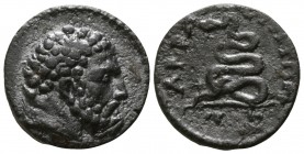 Lydia. Akrasos. Semi-autonomous issue circa AD 193-211. Bronze Æ