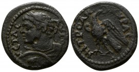 Galatia. Ankyra. Geta AD 198-211. Bronze Æ