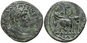 Cilicia. Ninika-Klaudiopolis  . Maximinus I Thrax AD 235-238. Bronze Æ