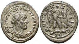 Seleucis and Pieria. Antioch. Traianus Decius AD 249-251. Billon-Tetradrachm