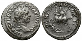 Geta AD 198-211, Struck AD 209. Rome. Denarius AR