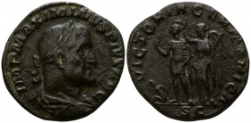 Maximinus I Thrax AD 235-238. Rome. Sestertius Æ