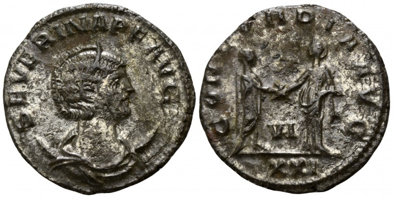 Severina AD 270-275. Antioch
Antoninianus Billon

20mm., 3,75g.

SEVERINA P...