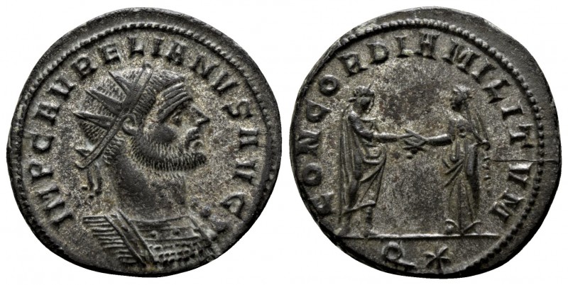 Aurelian AD 270-275. Siscia
Antoninianus Æ silvered

21mm., 3,84g.

IMP C A...