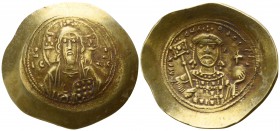 Michael VII Doukas AD 1071-1078. Constantinople. Histamenon (trachy) EL