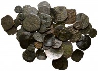 Lot of ca. 51 byzantine bronze coins / SOLD AS SEEN, NO RETURN!