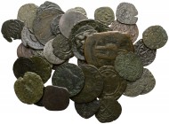 Lot of ca. 40 medieval coins / SOLD AS SEEN, NO RETURN!