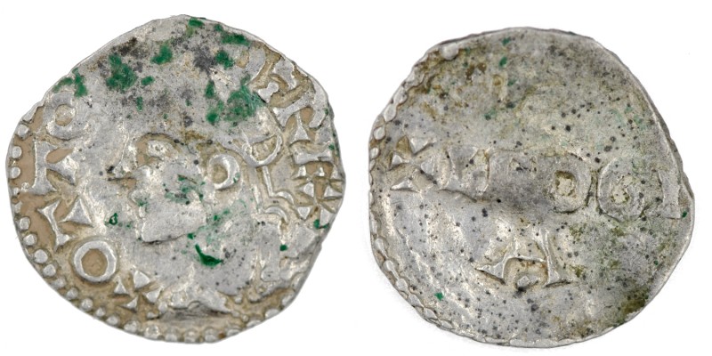 Belgium. Lower Lorraine. Otto III 983-1002. AR Denar (17mm, 1.16g). Liege mint. ...