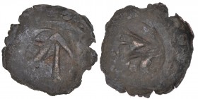 Denmark. Erik Menved, 1286-1319. AR Penning (17mm, 0.53g). Roskilde mint. MB 357. Fine.