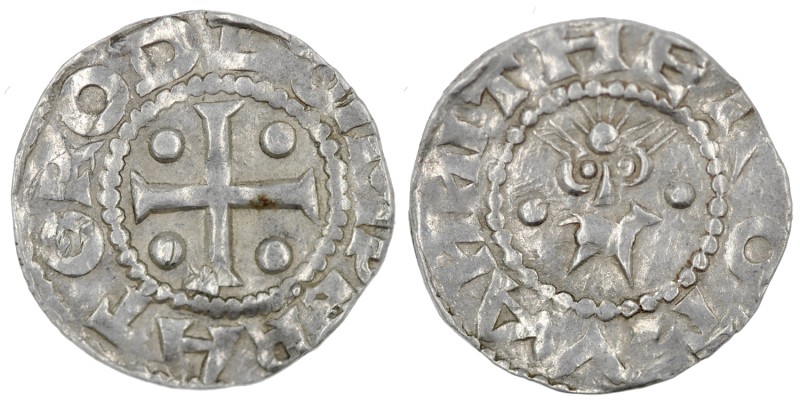 Germany. Duchy of Saxony. Otto III 983-1002. AR Denar (17mm, 1.17g). Dortmund mi...
