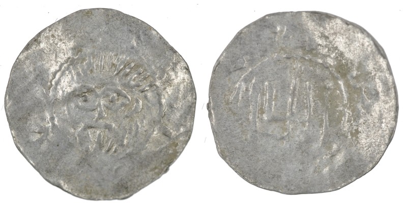 Germany. Duchy of Saxony. Bernard II 1011-59. AR Denar (19mm, 0.96g). Jever mint...