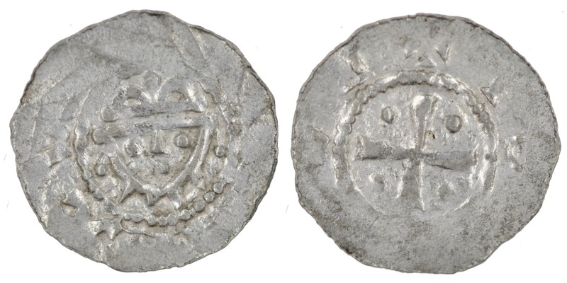 Germany. Duchy of Saxony. Hermann 1059-1086. AR Denar (19mm, 0.91g). Jever mint....