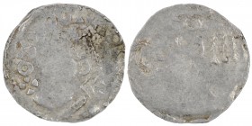 The Netherlands. Maasland. Otto III 983-996. AR Denar (17mm, 1.22g). Unknown mint in Western part of Netherlands. +OT[T]OGRADI[REX], bust left / S / C...