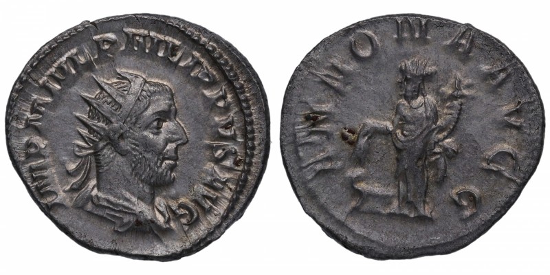 244-247 dC. Marco Julio Filipo, Filipo el Árabe (244-249 dC). Roma. Antoniniano....