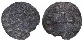 1109-1126. Urraca I. Ceca genérica. Dinero. Ve. Roturas. Atractiva. Muy RARA. (BC+). Est.1200.