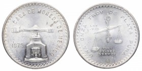 1979. México. 1 peso. Ag. 16,68 g. EBC. Est.30.