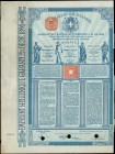 GREECE: "ΒΑΣΙΛΕΙΟΝ ΤΗΣ ΕΛΛΑΔΟΣ / KINGDOM OF GREECE" gold loan certificate (No. 48954) for 2500 Drachmas, under the joint and several guarantes of Fran...