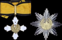 GREECE: Order of the Phoenix / Greek Republic (after 1974). Grand Commanders Set. Awarded to Greek citizens who have excelled in the fields of public ...