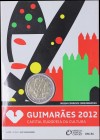 PORTUGAL: 2 Euro (2012) in bi-metallic, commemorating Guimaraes as the European Cultural Capital. Inside official coincard. Mintage: 10000 pieces. (KM...