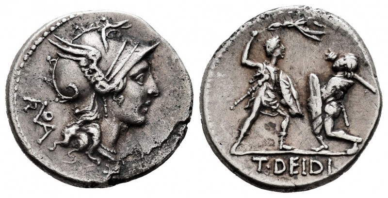 Didius. Titus Didius. Denarius. 112-113 BC. (Ffc-675). (Craw-294/1). (Cal-539). ...