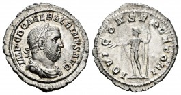 Balbinus. Denarius. 238 AD. Rome. (Ric-2). (Bmc-22). (C-8). Anv.: IMP C D CAEL BALBINVS AVG Laureate, draped and cuirassed bust to right. Rev.: IOVI C...