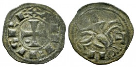 Kingdom of Castille and Leon. Alfonso VIII (1158-1214). Dinero. Toledo. (Bautista-265). Ve. 1,17 g. Scarce. VF/Choice VF. Est...350,00. 

Reino de C...